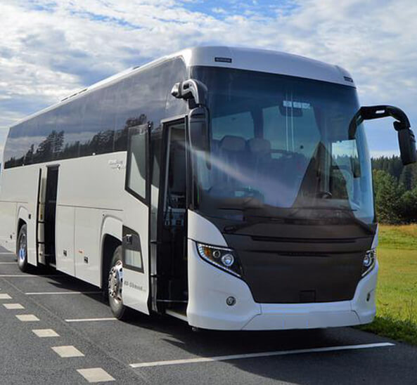 charter bus exterior