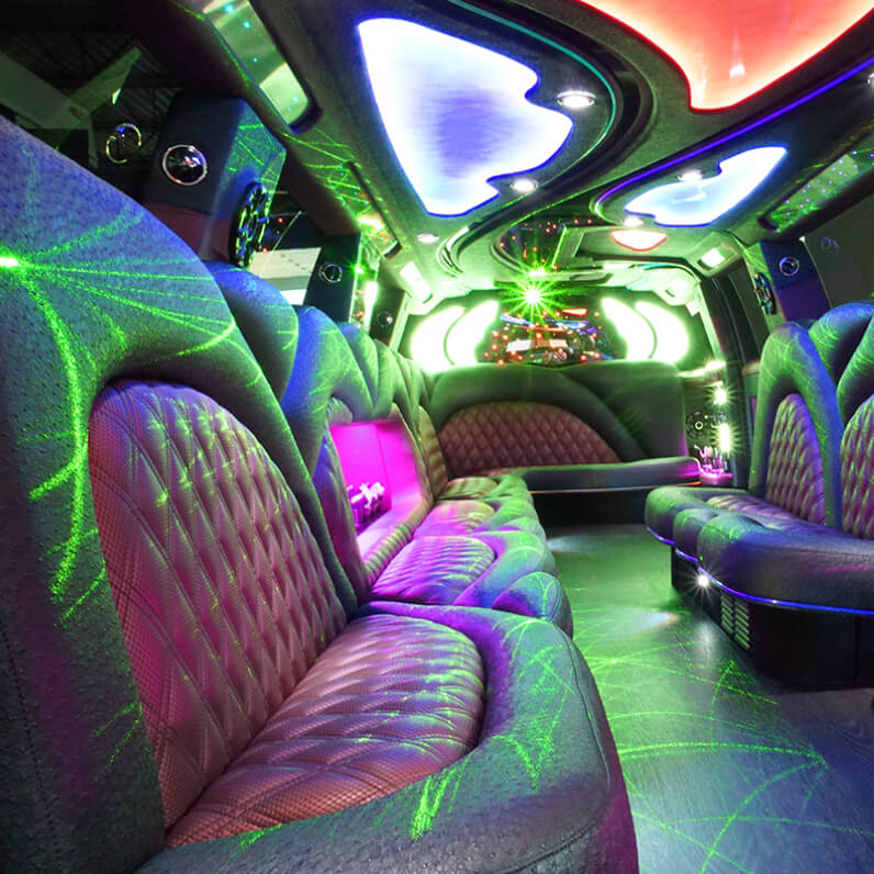 limo rental interior