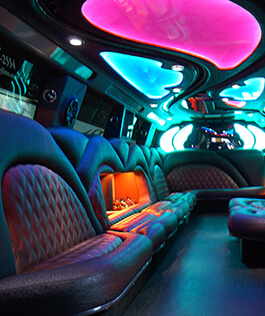 limo service model interior