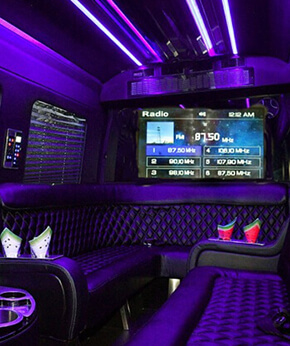 sprinter van interior