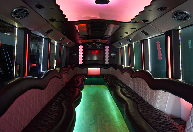 35 - 40 passenger party bus